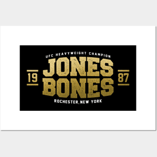 jon jones bones Posters and Art